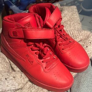 Fila Kids Vibrant Red Sneakers